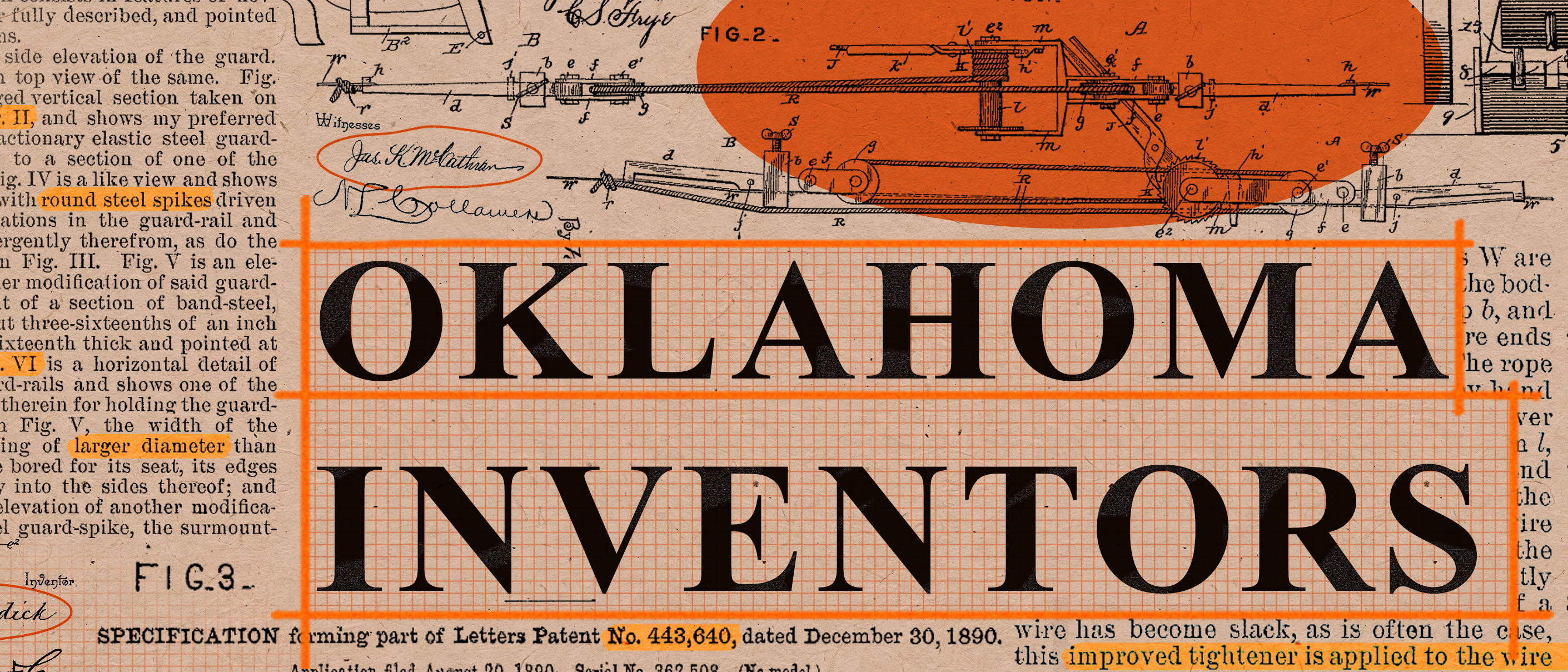 Oklahoma Inventors Database banner image